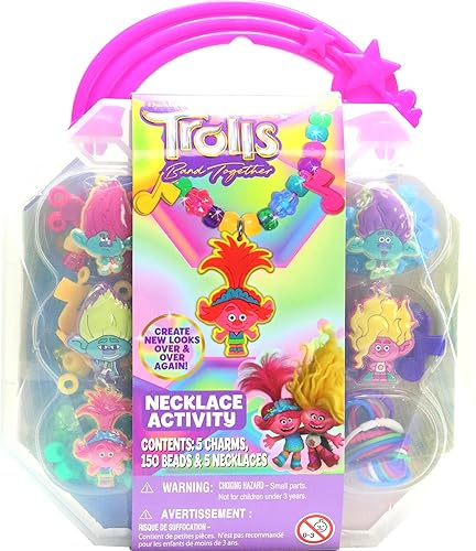 Tara Toy DreamWorks Trolls Band Together - Juego de actividades de collar