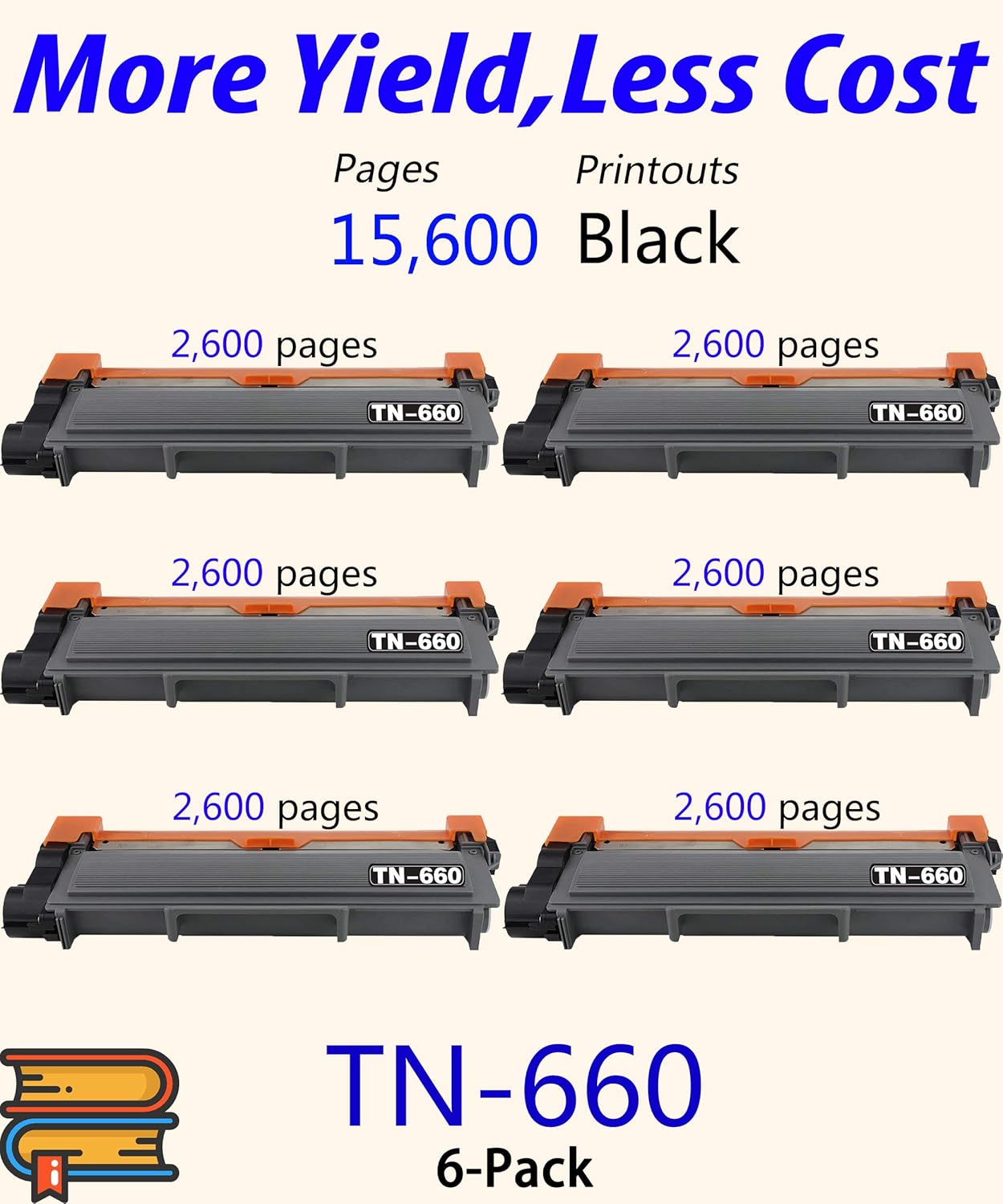 Crаzу Dеаlѕ ColorPrint Compatible TN-660 Toner Cartridge Replacement for TN660 TN-630 Work with HL-L2300D L2365DW L2340DW L2320D L2360DW DCP-L2520DW DCP-L2540DW MFC-L2700DW MFC-L2740DW Printer (Black, 6-Pack) Prоduсt Dеаl ColorPrint Compatible TN-660 Toner Cartridge Replacement for TN660 TN-630 Work with HL-L2300D L2365DW L2340DW L2320D L2360DW DCP-L2520DW DCP-L2540DW MFC-L2700DW MFC-L2740DW Printer (Black, 6-Pack)