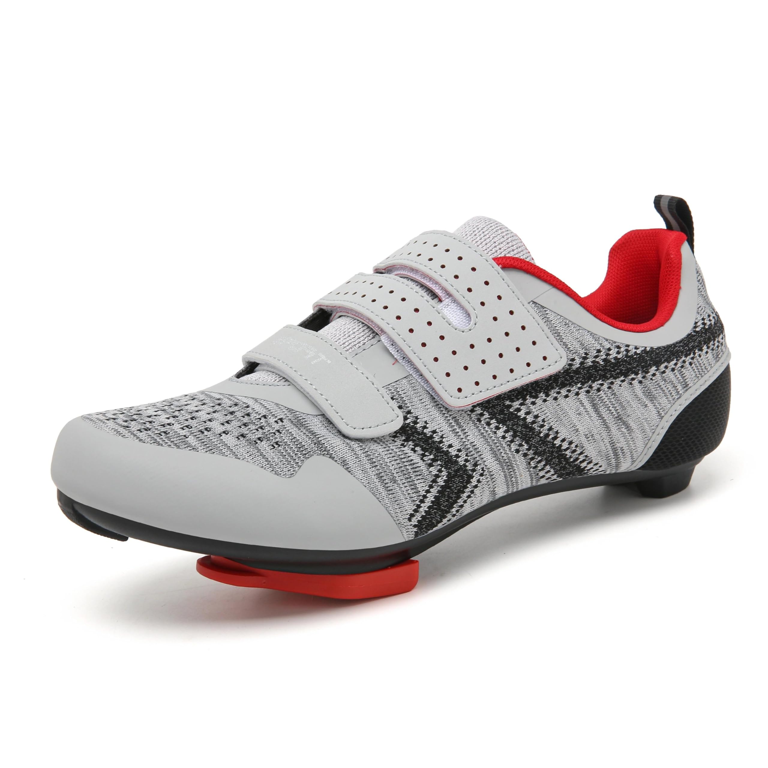 ULTIANT Zapatillas de Ciclismo Mujer y Hombre, compatibles con Las Zapatillas de Ciclismo Indoor Peloton, Zapatillas de Carretera con calas Look SPD SL Delta