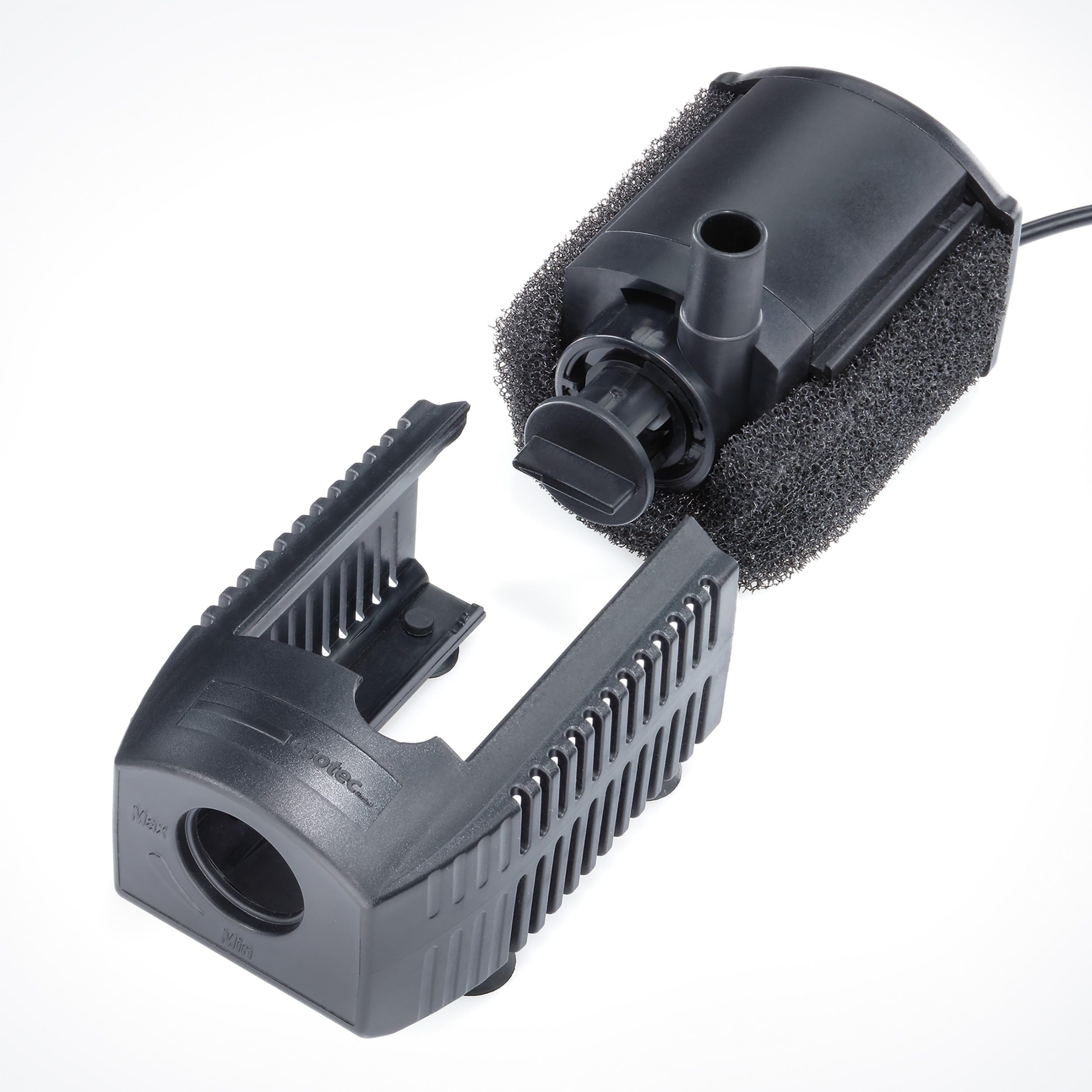 Esotec Solar Teichfilter Starter 8/380, 380 l/h Teichpumpe, 8Wp Solarmodul, Teichfilter Komplettset bis 1000L