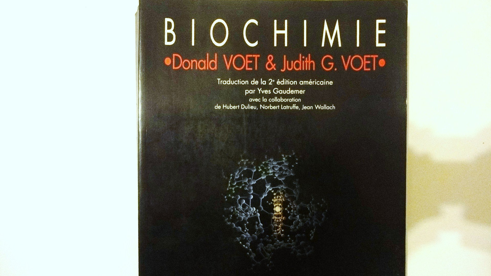 Biochimie 1/e (voet/voet) Voet, Donald and Voet, Judith-G
