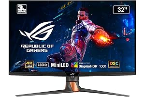 ASUS ROG Swift 32” 4K Mini LED Gaming Monitor