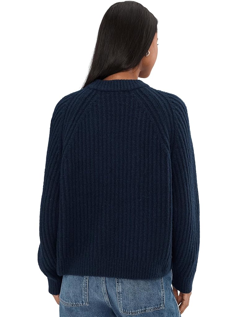 Gray Madewell Marl Cozy Cotton Stevie Crew Sweater