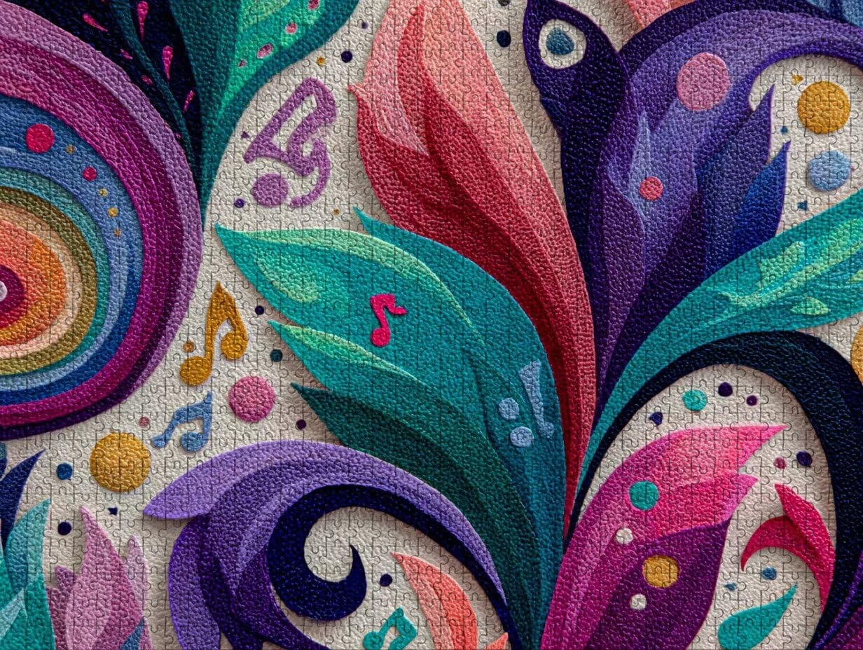 Puzzle 3000 elementów dla dorosłych abstrakcyjne, drewniane puzzle 122 x 81 cm, dla mężczyzn kobiet starszych seniorów, części ściśle do siebie pasują, dekompresja, dekoracja ścienna, prezenty dla