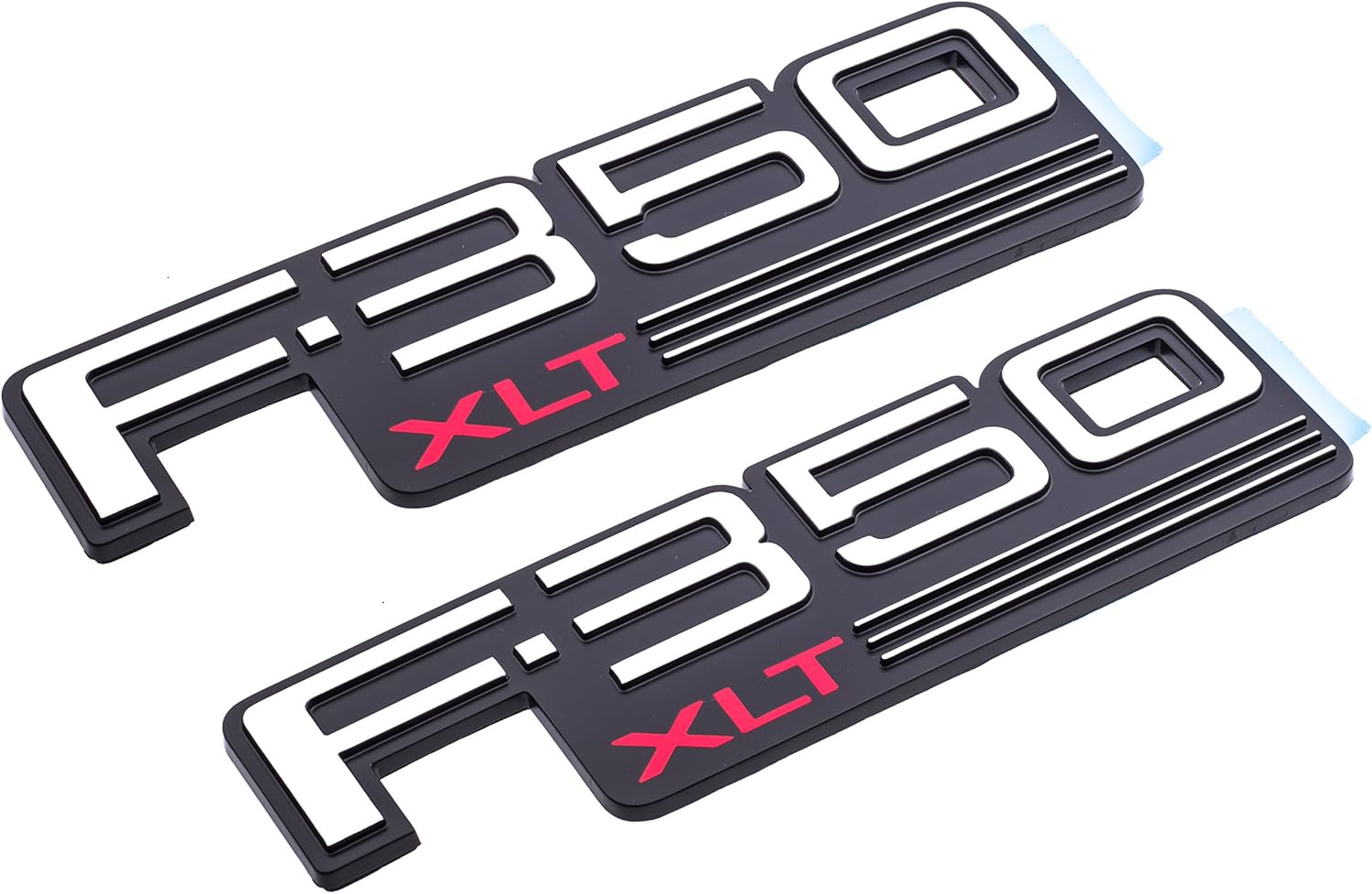 1992 1993 1994 1995 1996 1997 Ford F-350 XLT Fender Emblems RH LH OEM F2TZ16720J