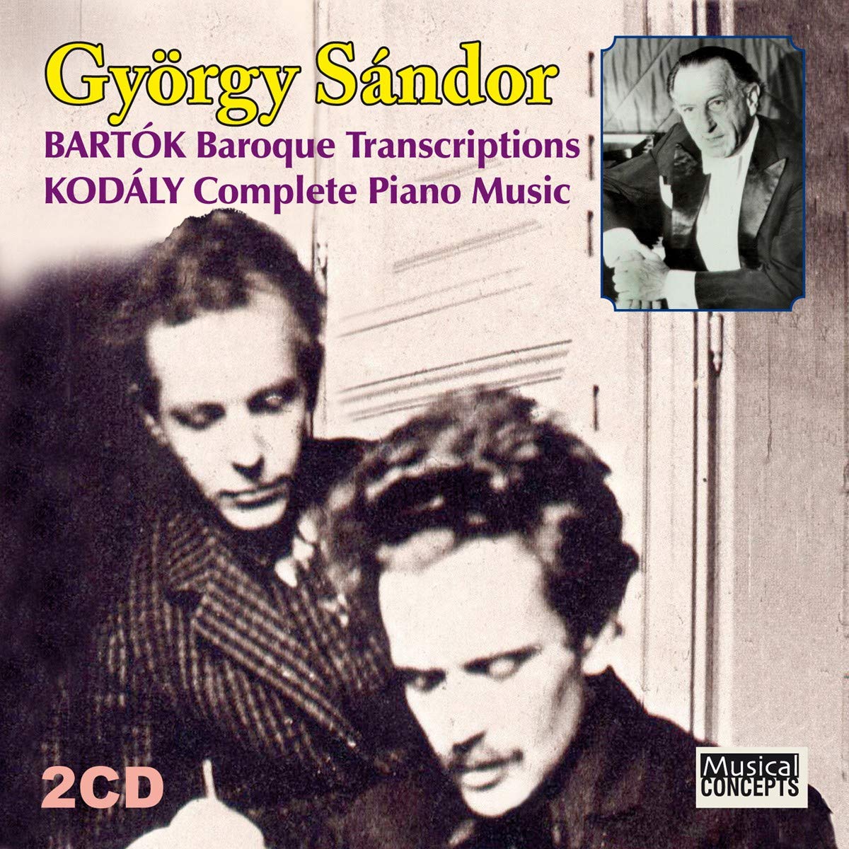 Vinyl Castle Bartok: Baroque Transcriptions/Kodaly: Complete Piano Music