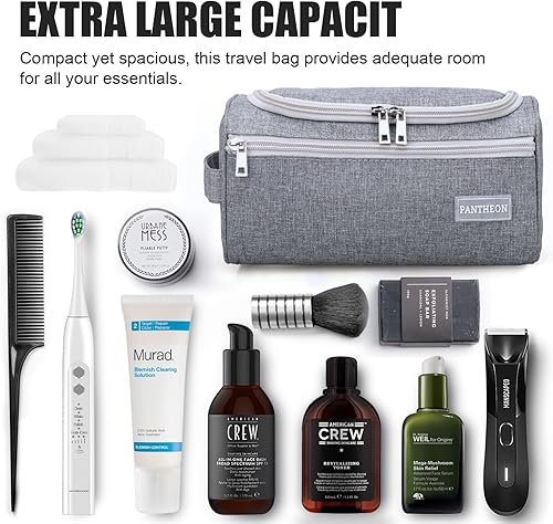 Miniatura 4 de Pantheon  Organizador de aseo bolsa de lavado kit de colgar kit de viaje para baño o ducha talla única