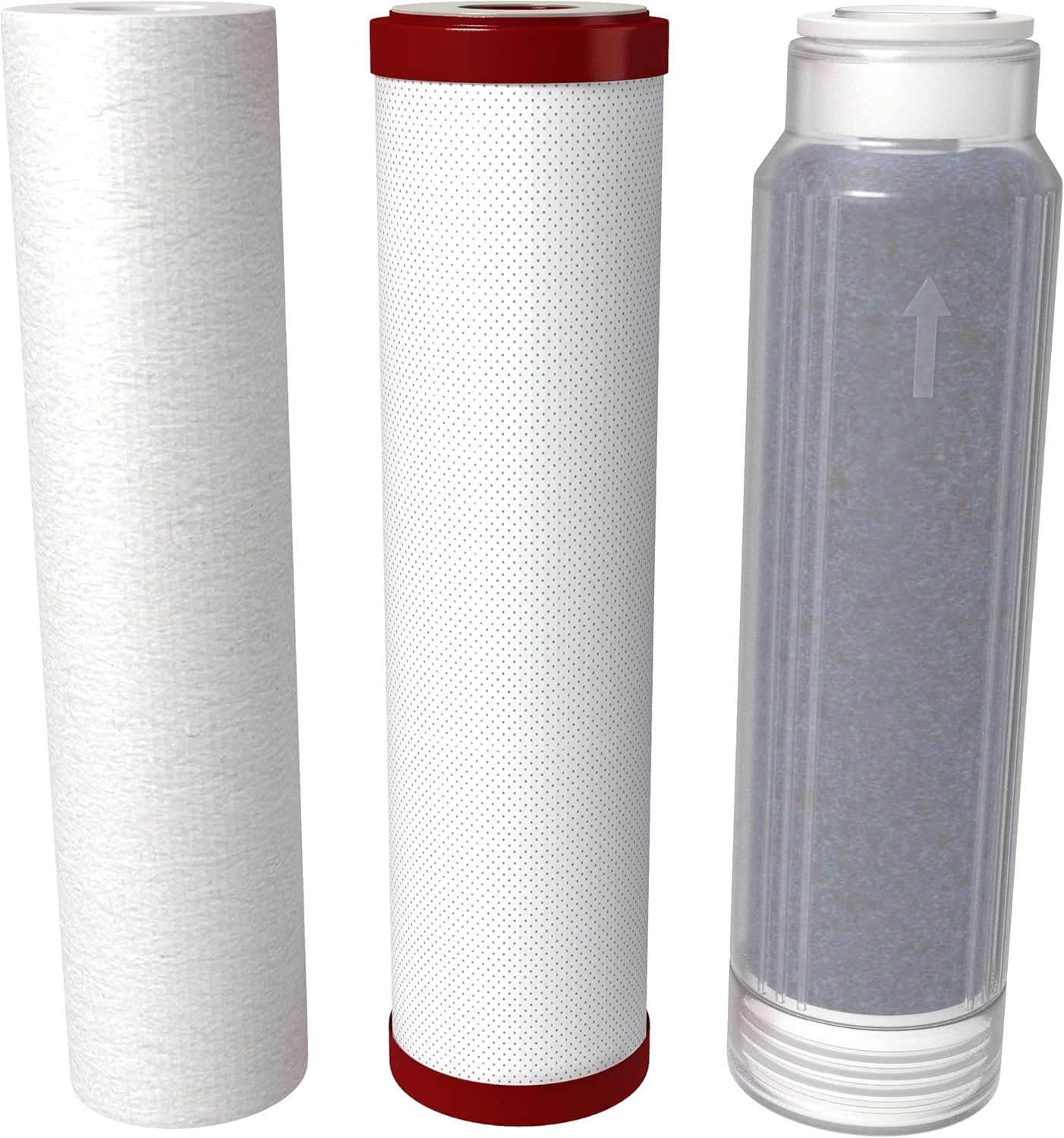 AquaticLife 10-Inch Sediment Water Filter Replacement Cartridges Kit (Carbon Plus Chloramine) AquaticLife 10-Inch Sediment Water Filter Replacement Cartridges Kit (Carbon Plus Chloramine)