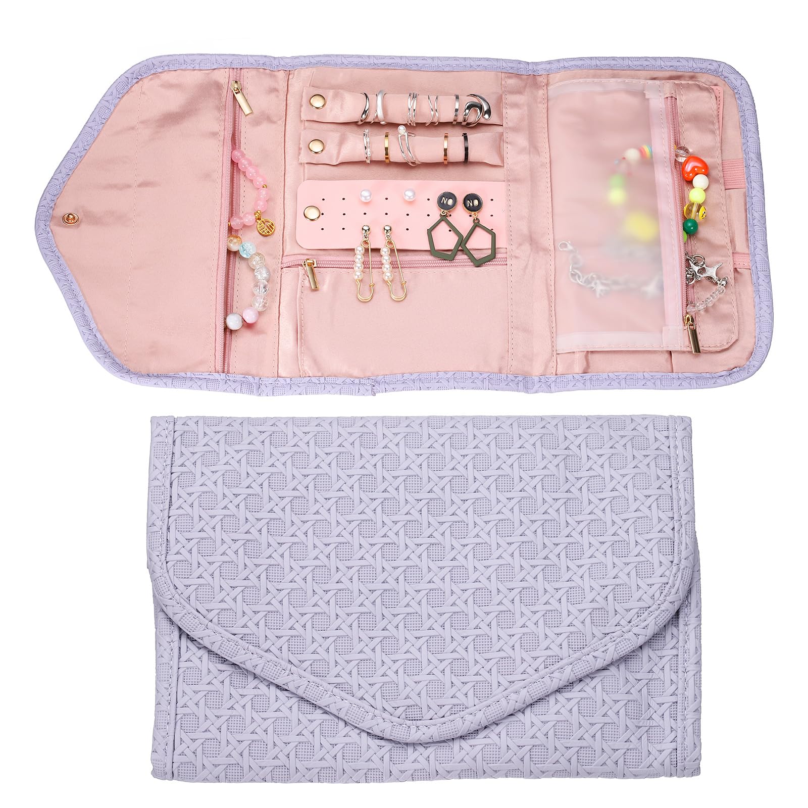 Organizador de joyería de viaje PATIKIL para tus escapadas de fin de semana y eventos elegantes