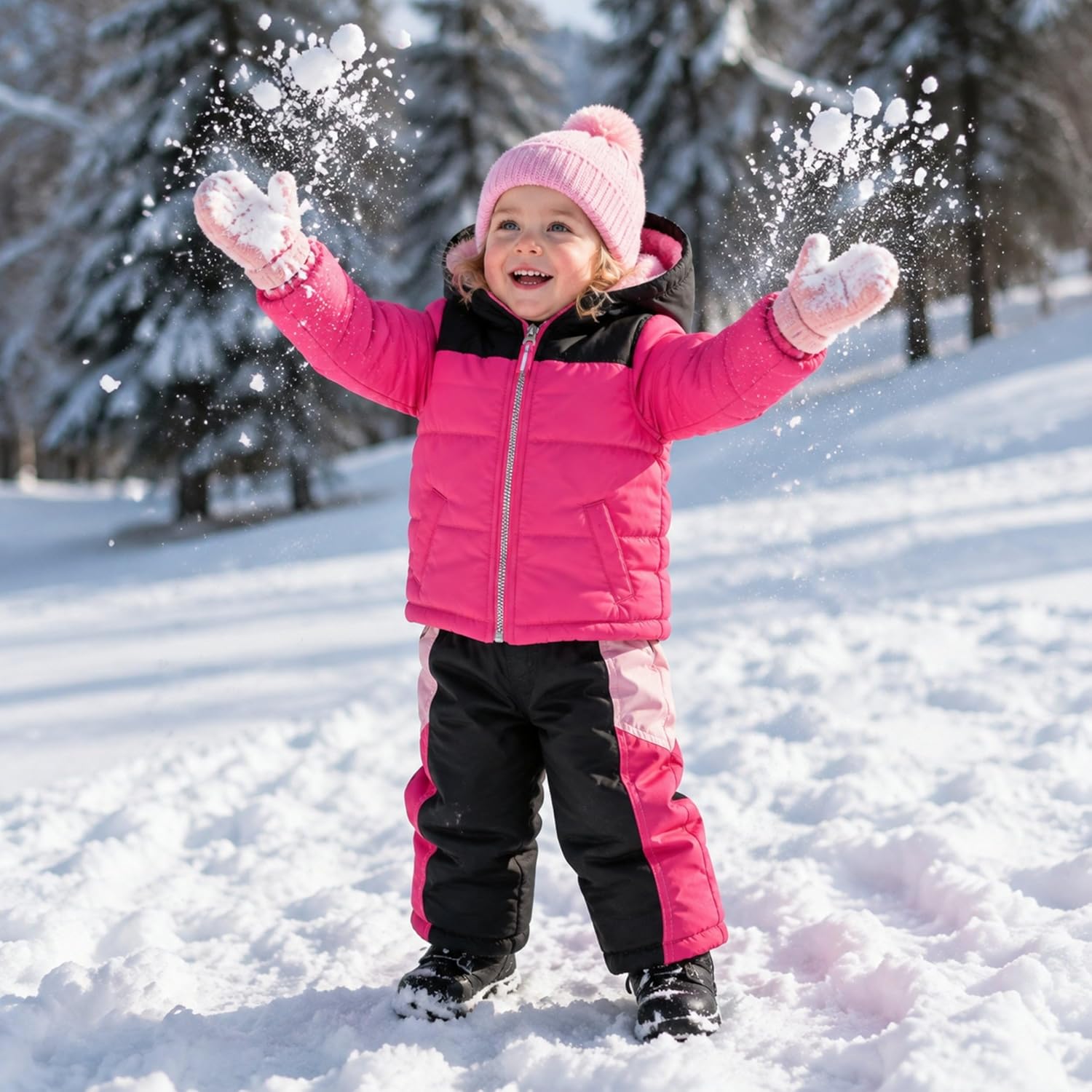 Arctic Quest Girls' Jacket and Snow Bib