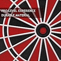 Vista 9 de Electronic Dartboard 34 Games 355 Variations with 12 Darts Illuminated Dartboard Dart Storage for 12 Darts