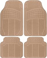 Vista 13 de BDK ProLiner - Alfombrillas para coches, camiones, SUV, 3 piezas, alfombrillas para todo tipo de clima con diseño de ajuste universal, alfombrillas