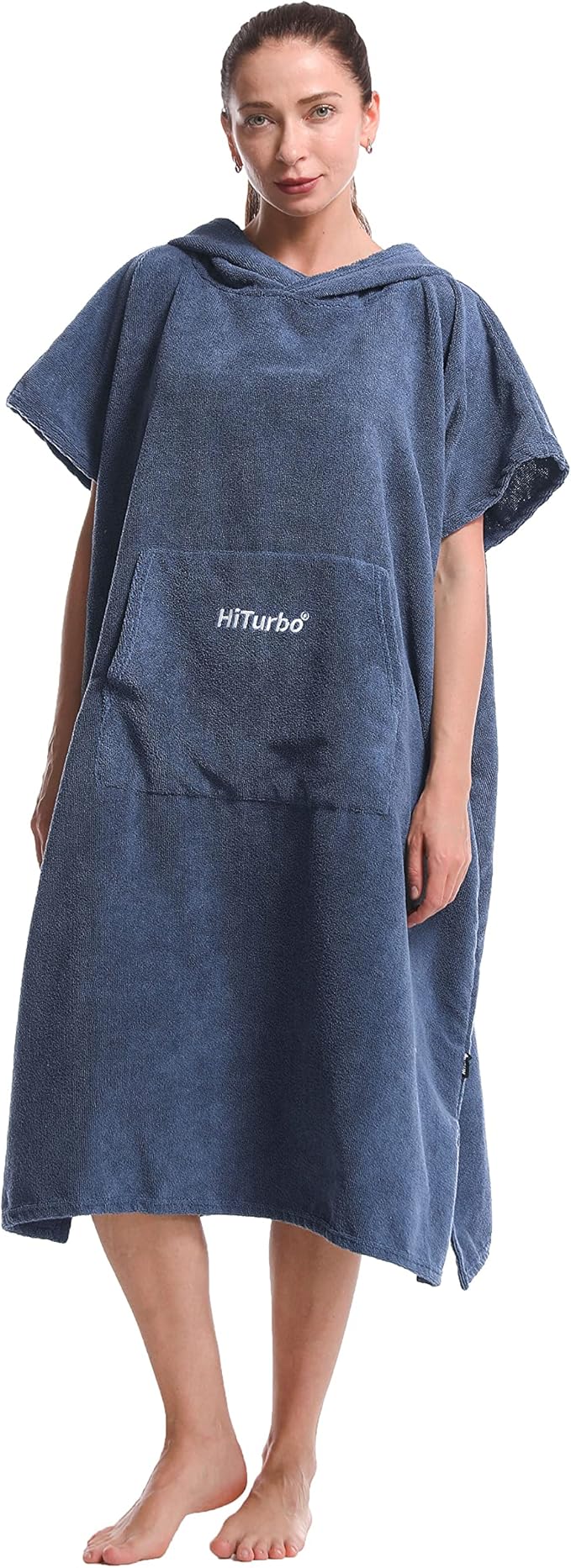 Hiturbo Changing Robe, Absorbent Surf Poncho Qucik Dry