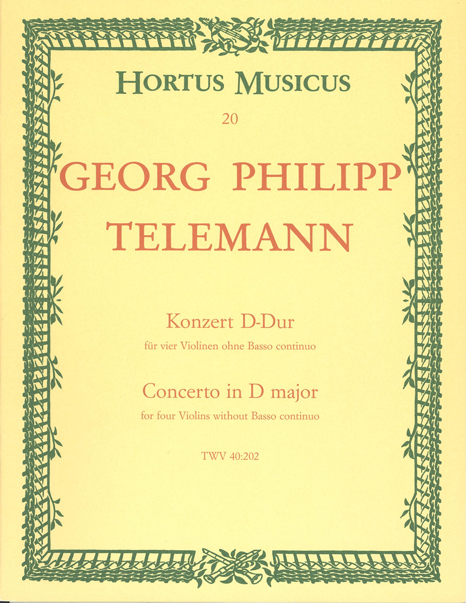 G・P TELEMANN QUATRE CONCERTOS 83 G・P TELEMANN QUATRE CONCERTOS 83 G・P TELEMANN QUATRE