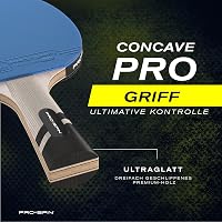 PRO-SPIN Profi Pingpong Ütő Karbon, Spin Gumi, 2.0mm Szivacs Védelemmel 4