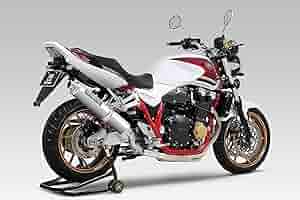 ヨシムラ スリップオン CB1300SF/SB(14~)EBL-SC54 Slip-On サイクロン LEPTOS EXPORT SPEC 政府認証 | ヨシムラ