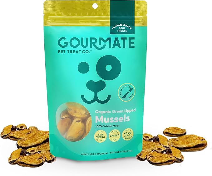 Green Lipped Mussels for Dogs Human Grade Dog Treats