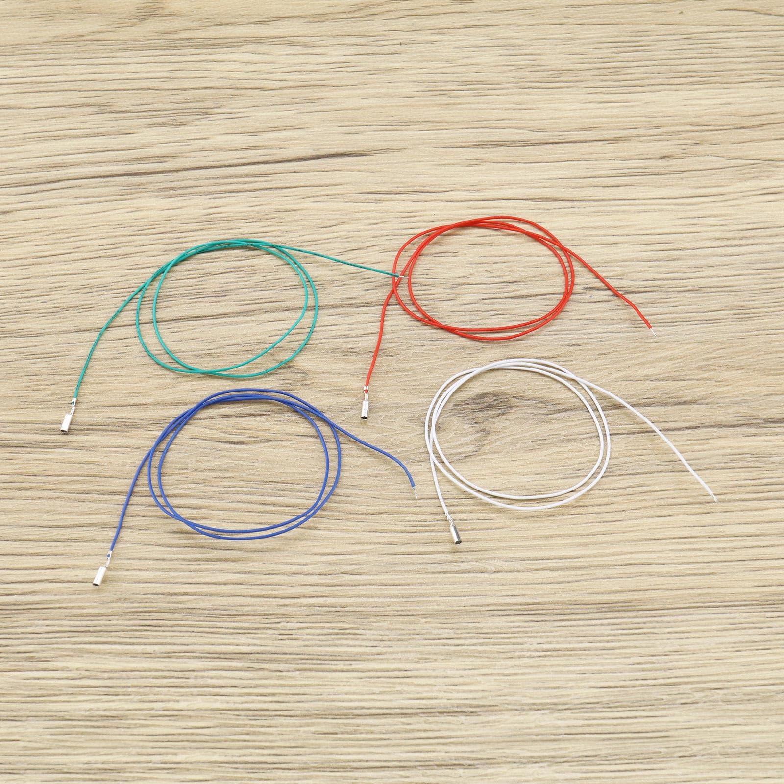 eMagTech 2 Sets(8PCS) Cartridge Phono Cable Leads Header Wires for Turntable Phono Headshell Replacement Accessories 35mm Length - Image 7