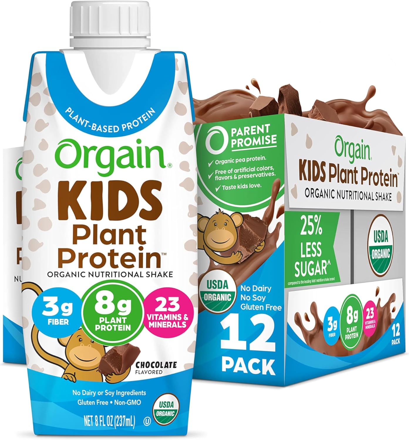Orgain Organic Kids Nutritional Vegan Protein Shake