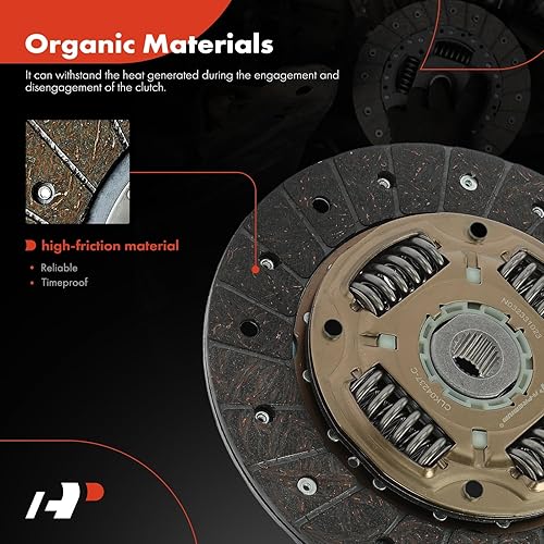 Miniatura 5 de A-Premium Juego de embrague de transmisión compatible con Chevrolet Aveo 2004-2011, Aveo5 2007-2011 y Daewoo Lanos 1999-2002 y Pontiac G3 2009-2010,