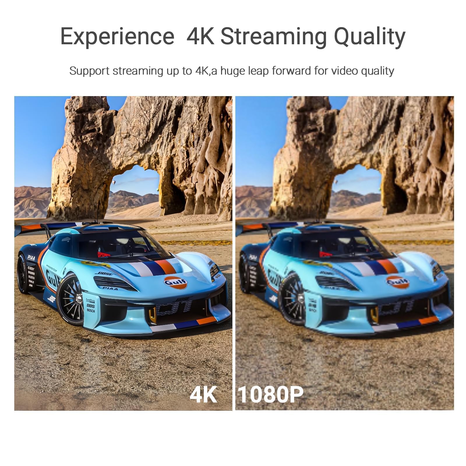 DDMALL 4K NDI Encoder, NDI|HX2 unterstützt, H.265 H.264 HDMI Video Encoder für Live-Streaming auf YouTube, Facebook, Twitch, IPTV, Modell HEV-4K