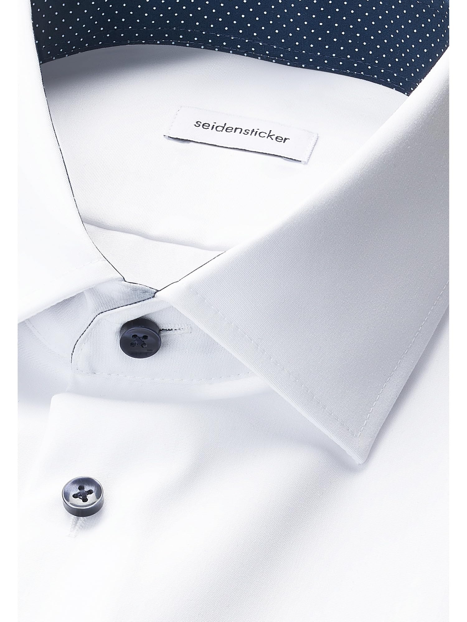 Seidensticker Camicia Business da Uomo - vestibilità Sagomata - No Stiro - Collo Kent - Manica Lunga - 100% Cotone