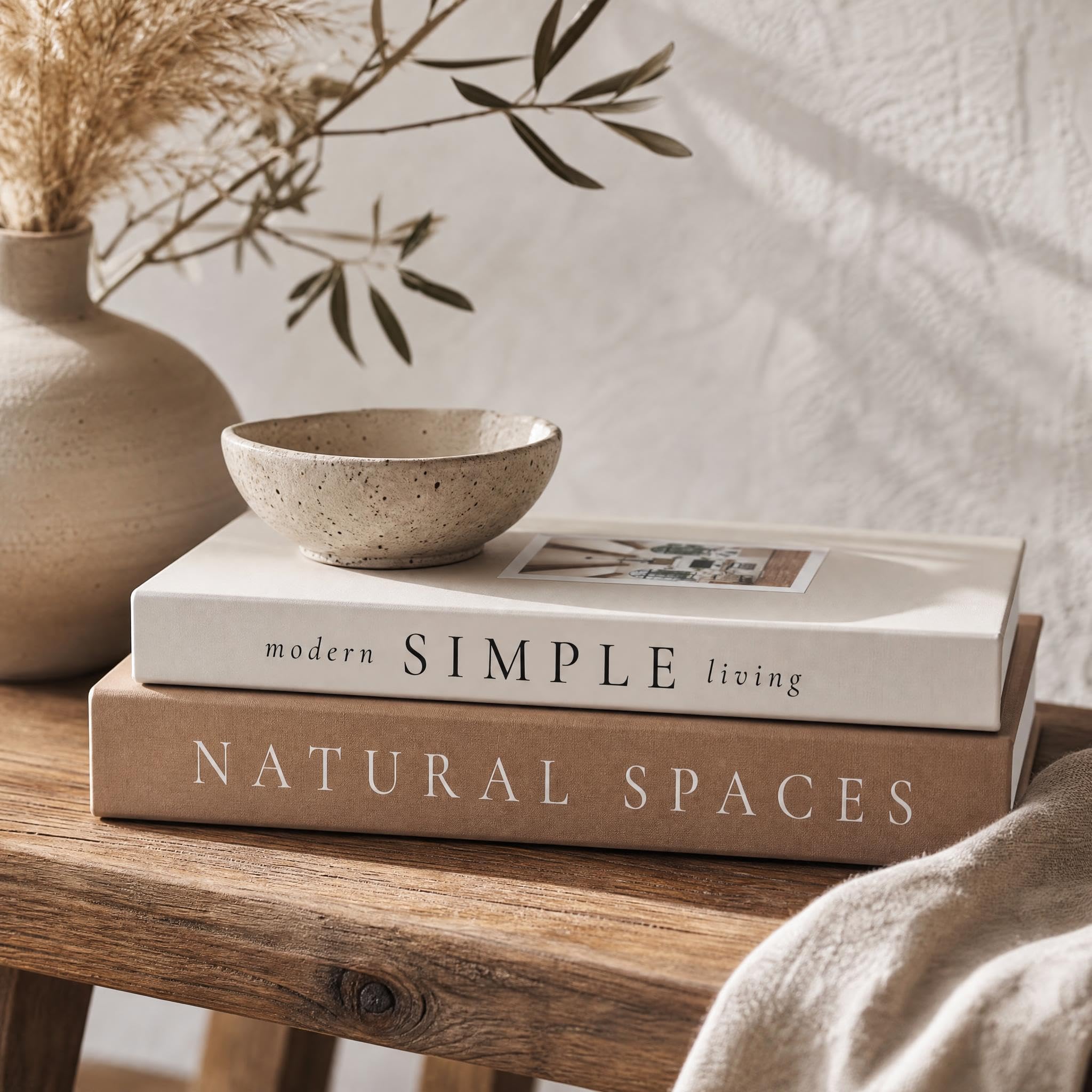 ZICOTO Beautiful Decorative Books Set of 2