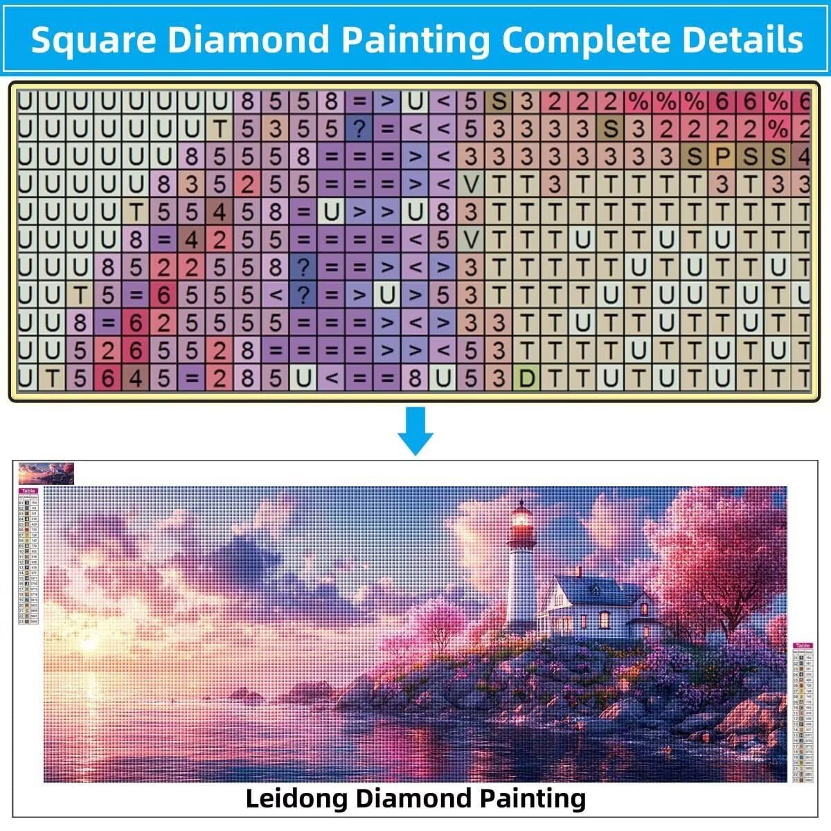 5D Diament Malarstwo Pełny Zestaw, DIY Diamentowe Malarstwo Rzemiosło Kryształowe Malarstwo Dla Dorosłych 60x120 cm, Morze Śródziemne, Zestaw krajobrazów diamentowych, obraz ze strasu do dekoracji