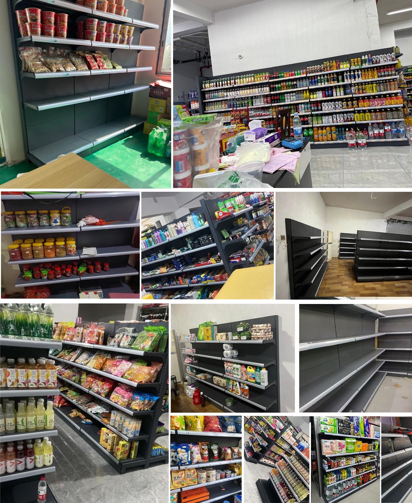Regał ekspozycyjny detaliczny duży supermarket półka na przekąski, wytrzymałe zabawki do przechowywania chipsów medycyny spożywczej stojak ekspozycyjny, do sklepu detalicznego, dł. x szer. x wys. 90 x