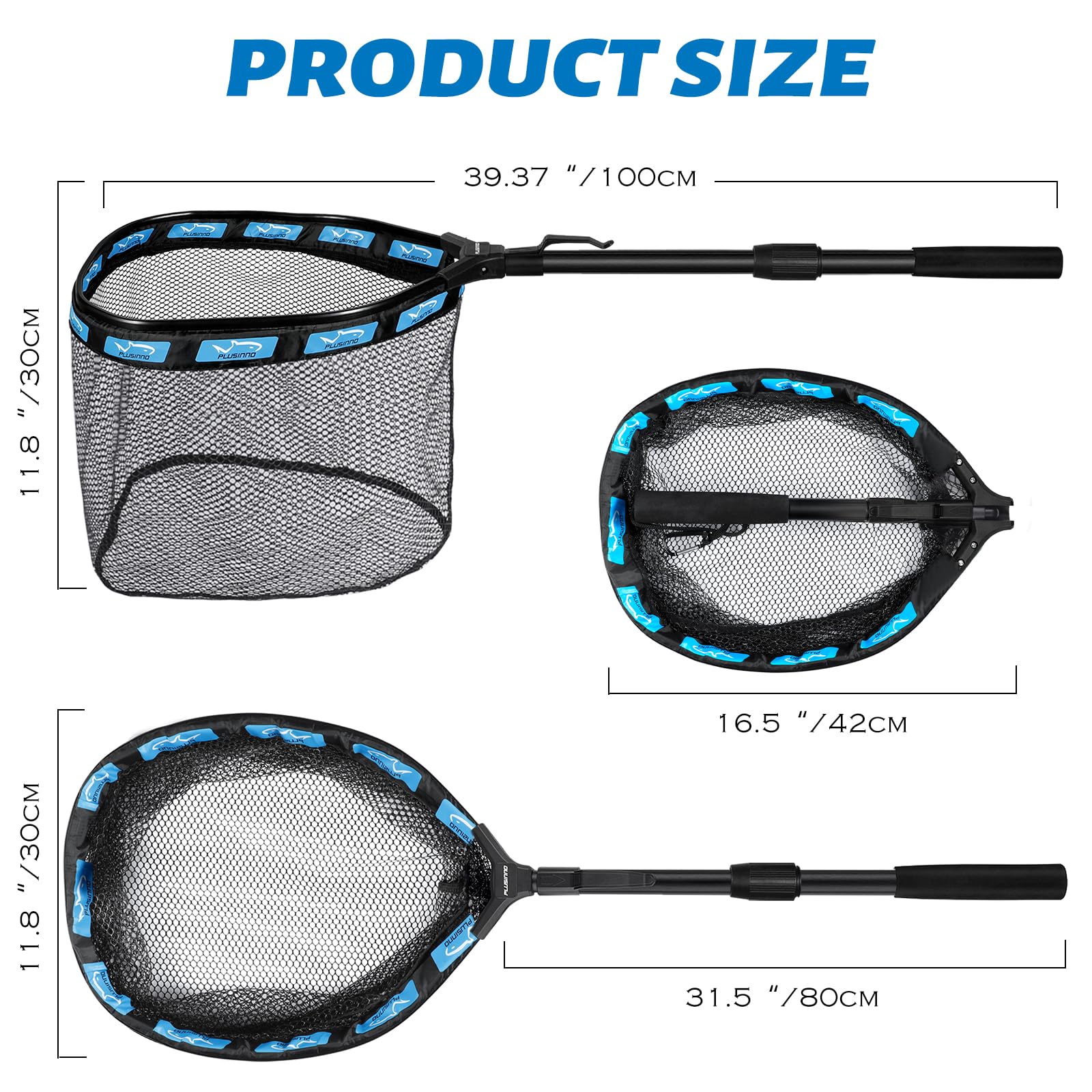 PLUSINNO Floating Fishing Net - Catch More Fish! -3