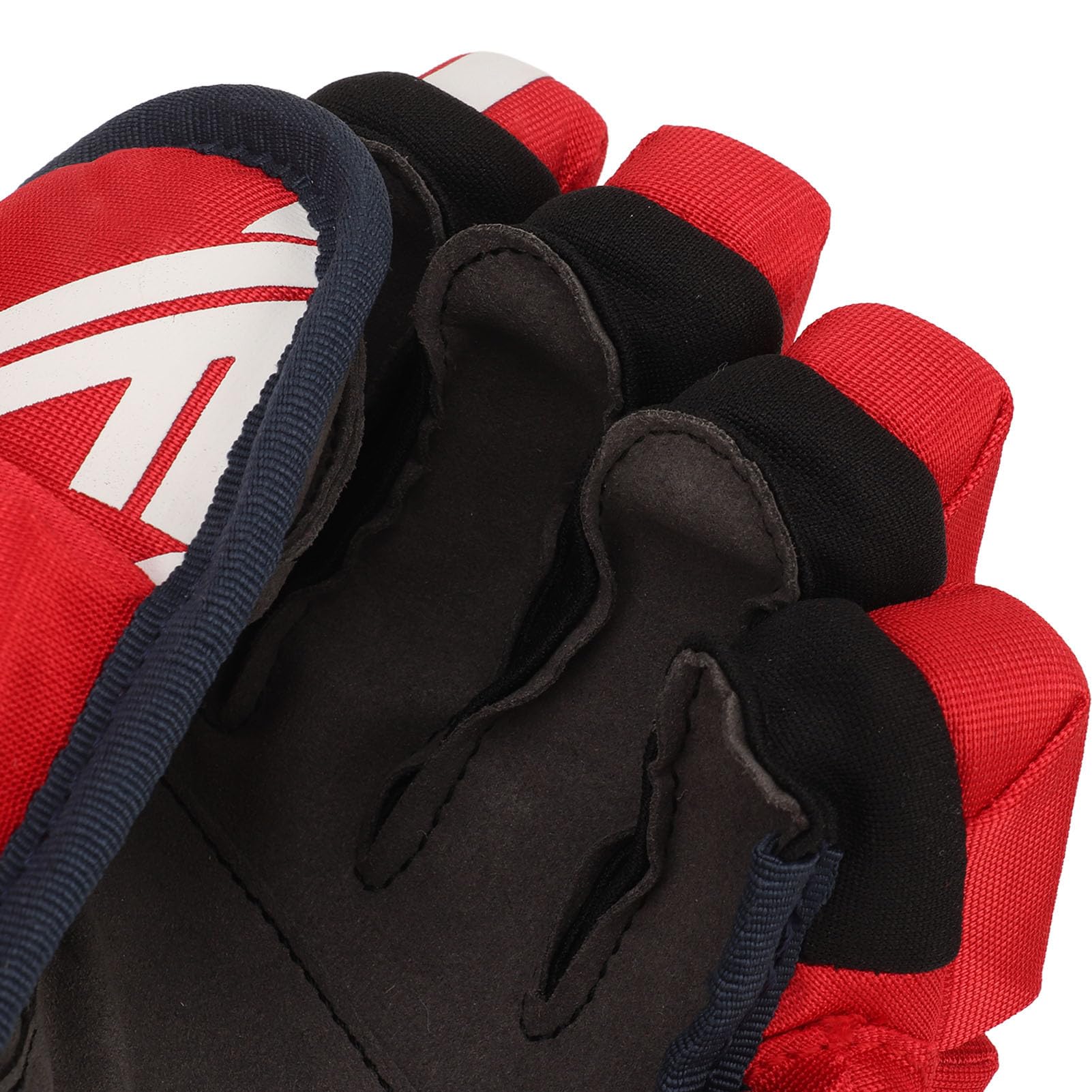 1 Paire de Gants de Hockey sur Glace Rouge Protection des Mains Adulte Gants de Hockey sur Glace pour Le Patinage à roulettes