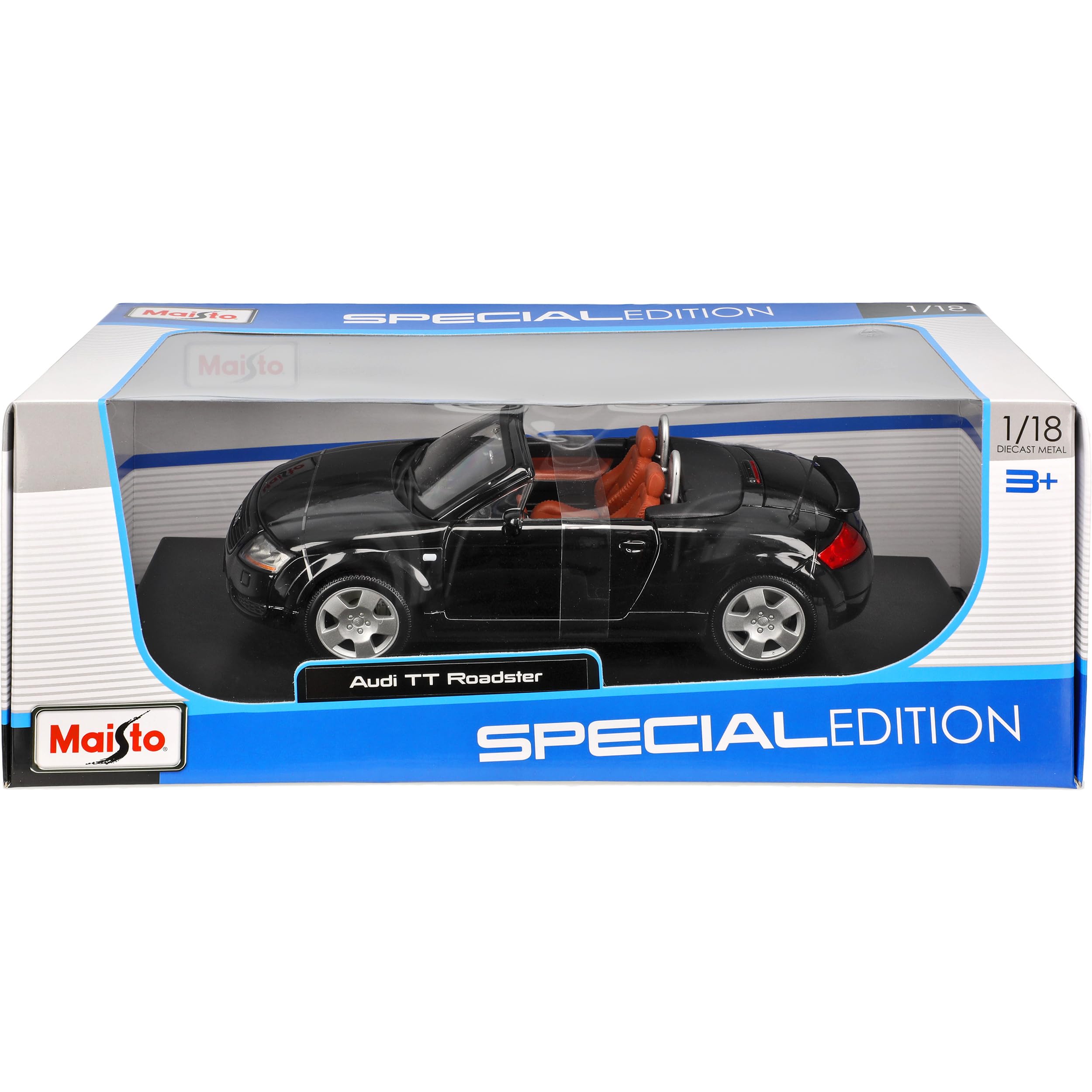 Generisch A*u*d*i TT Cabrio Roadster 8N Schwarz 1998-2006 1/18