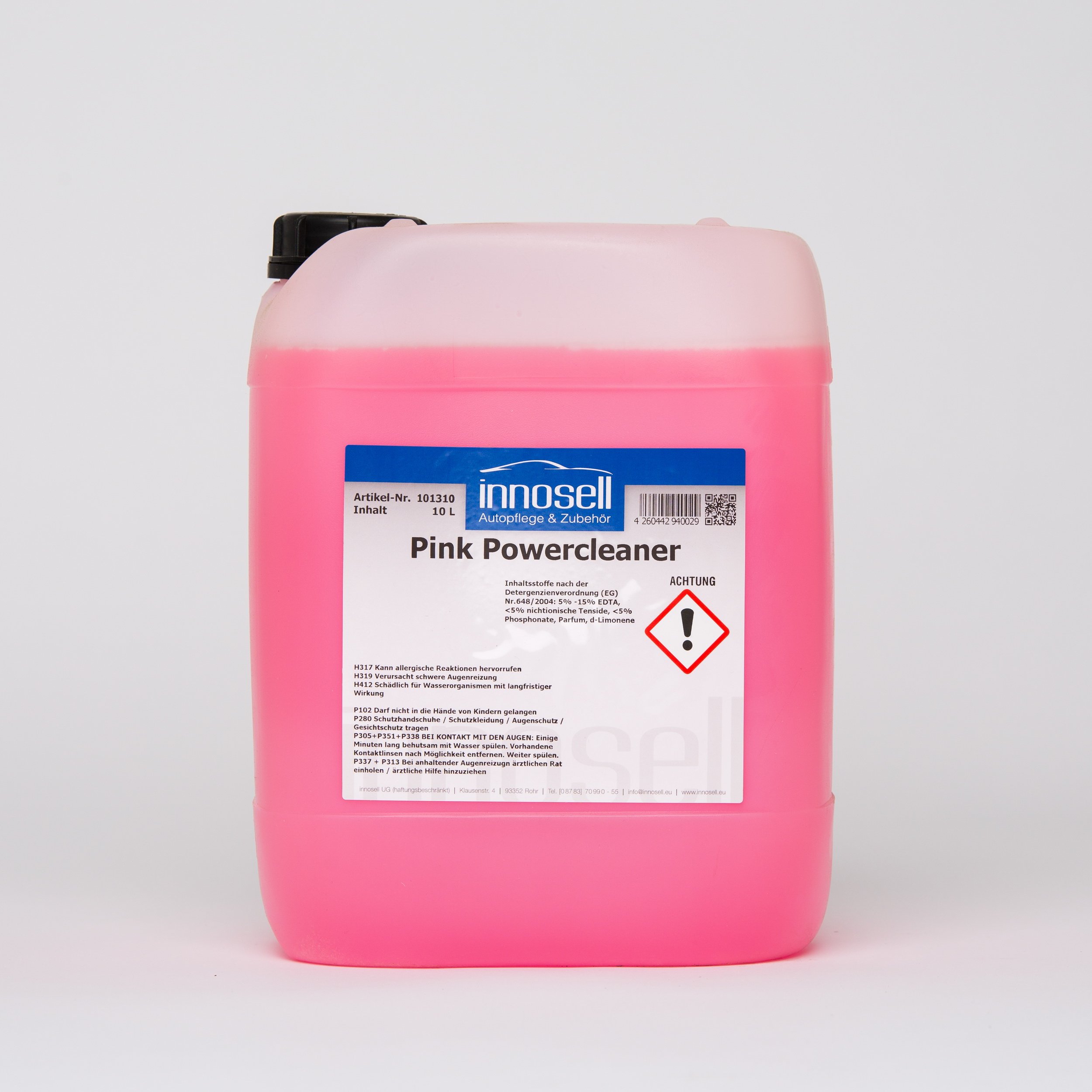 Pink Powercleaner Spezialreiniger Bodenreiniger Motorreiniger Zapfsäulenreiniger Industriereiniger - 10 L