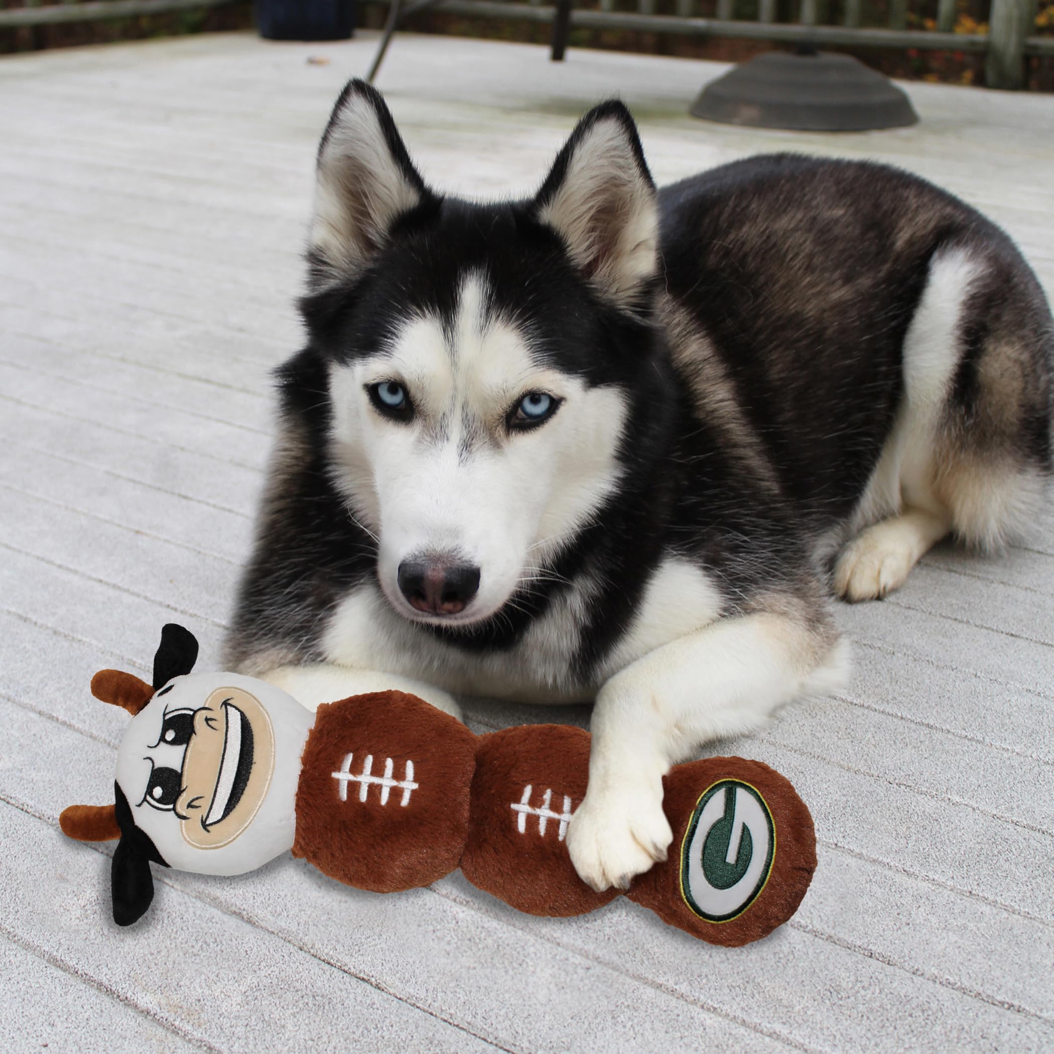 Pets First BEST DOG TOYS NFL PET Toy for DOGS & CATS the Biggest selection of Sports Toys with 300+ Styles available Football Pet Toys Licensed - Image 2