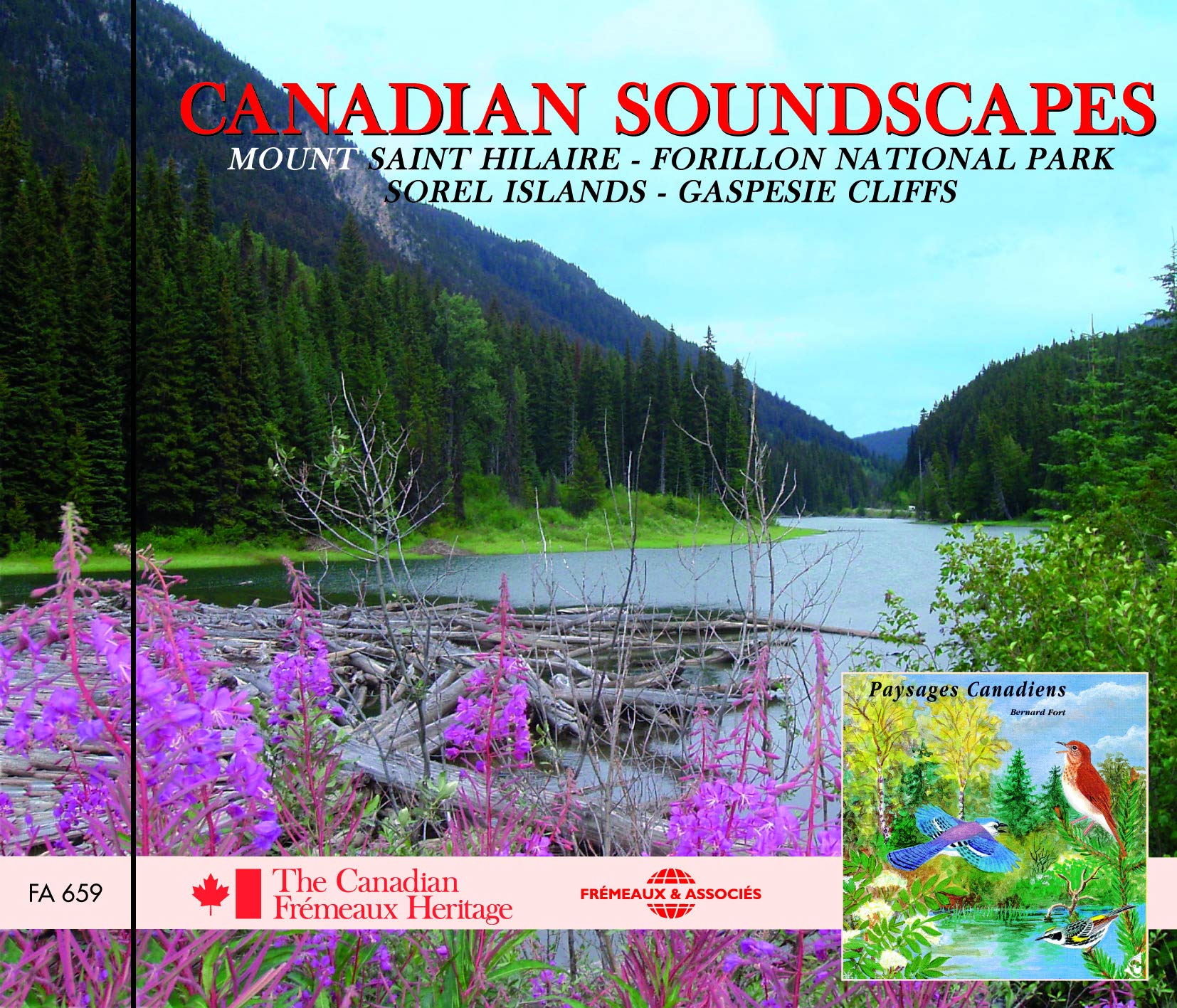 Canadian Soundscapes: Mount Saint/Hilaire/forillon National Park/SorelIslands/Gaspesie Cliffs [Audio CD] Sounds Of Nature and The Sounds Of Nature