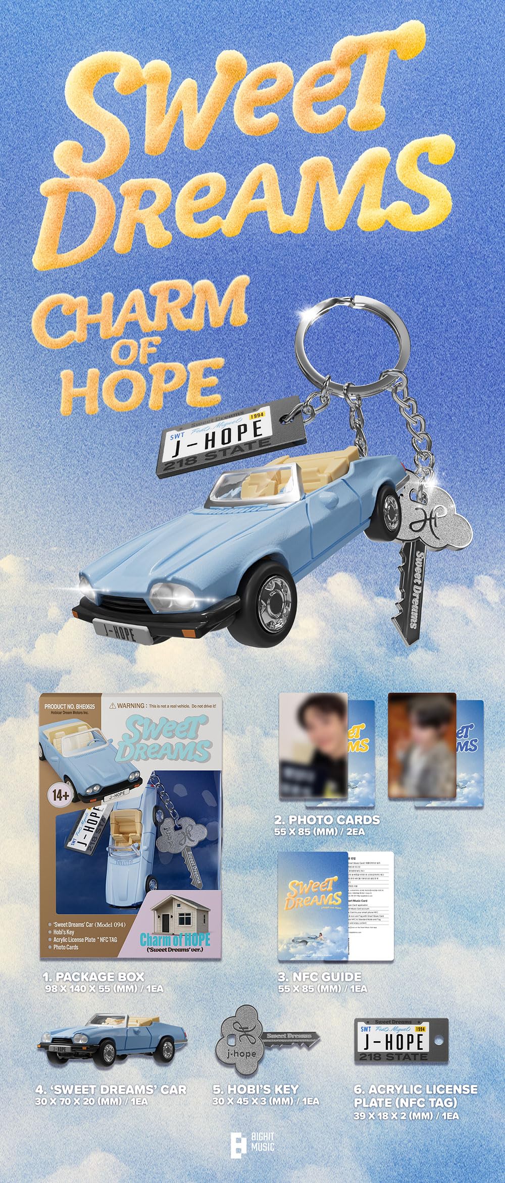 Amazon.com: JHOPE - MONA LISA Solo Album Charm of HOPE (Sweet