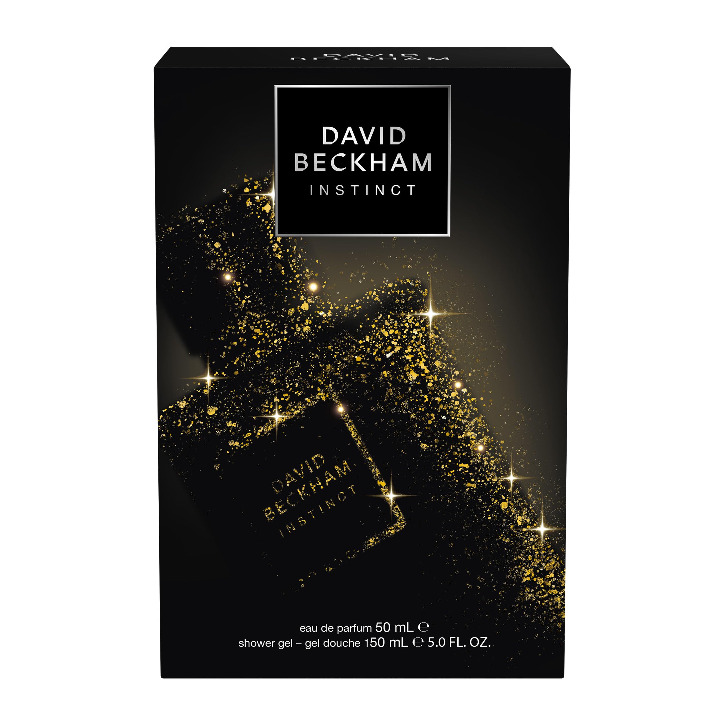David Beckham Instinct Eau de Parfum- und Duschgel-Geschenkset für Männer, fesselnder Fougère-Zitrusduft, 50 ml + 150 ml