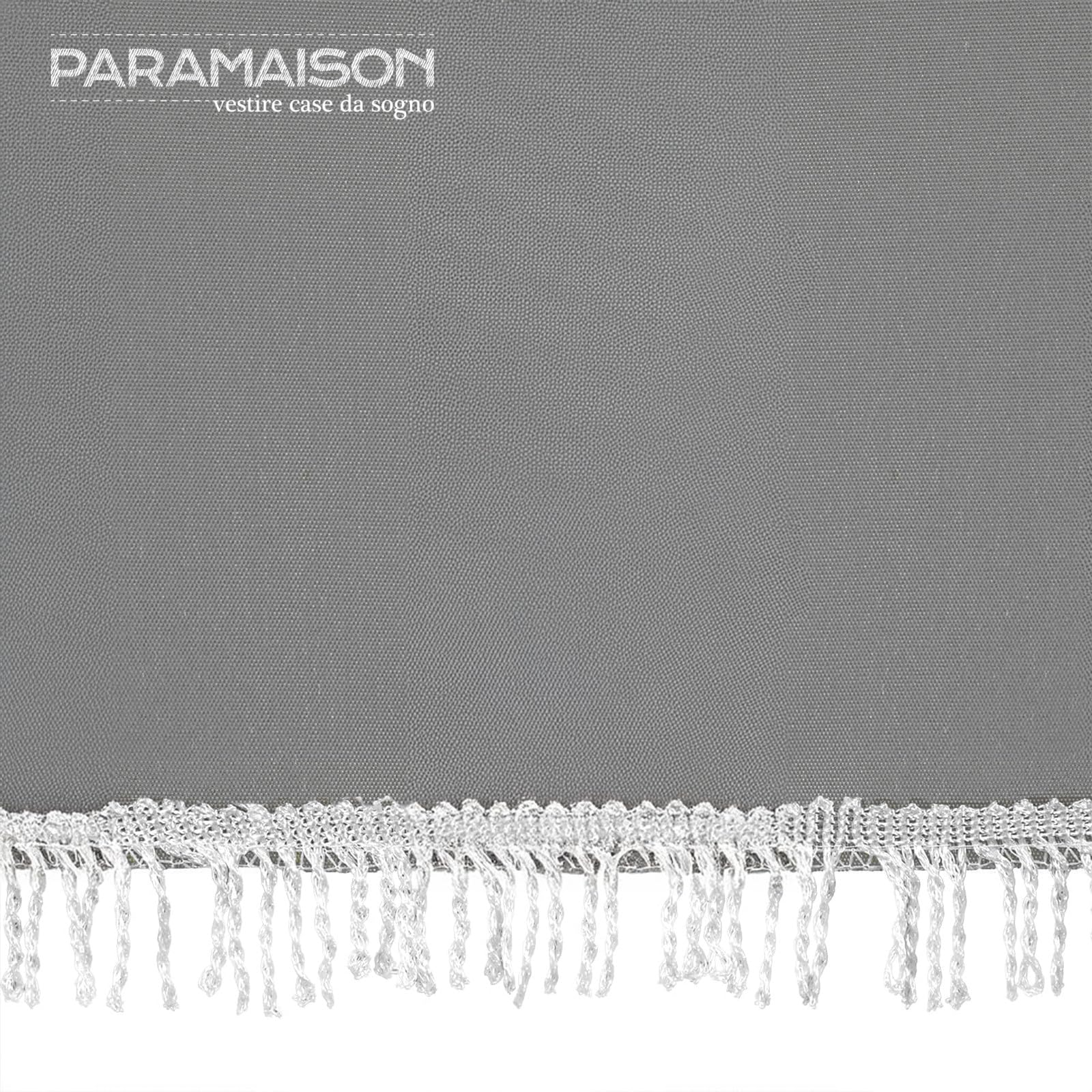 PARAMAISON Tenda Sole a Cascata Varadero, Parasole Ombreggiante con Anelli Idrorepellente | 200x300cm Grigio