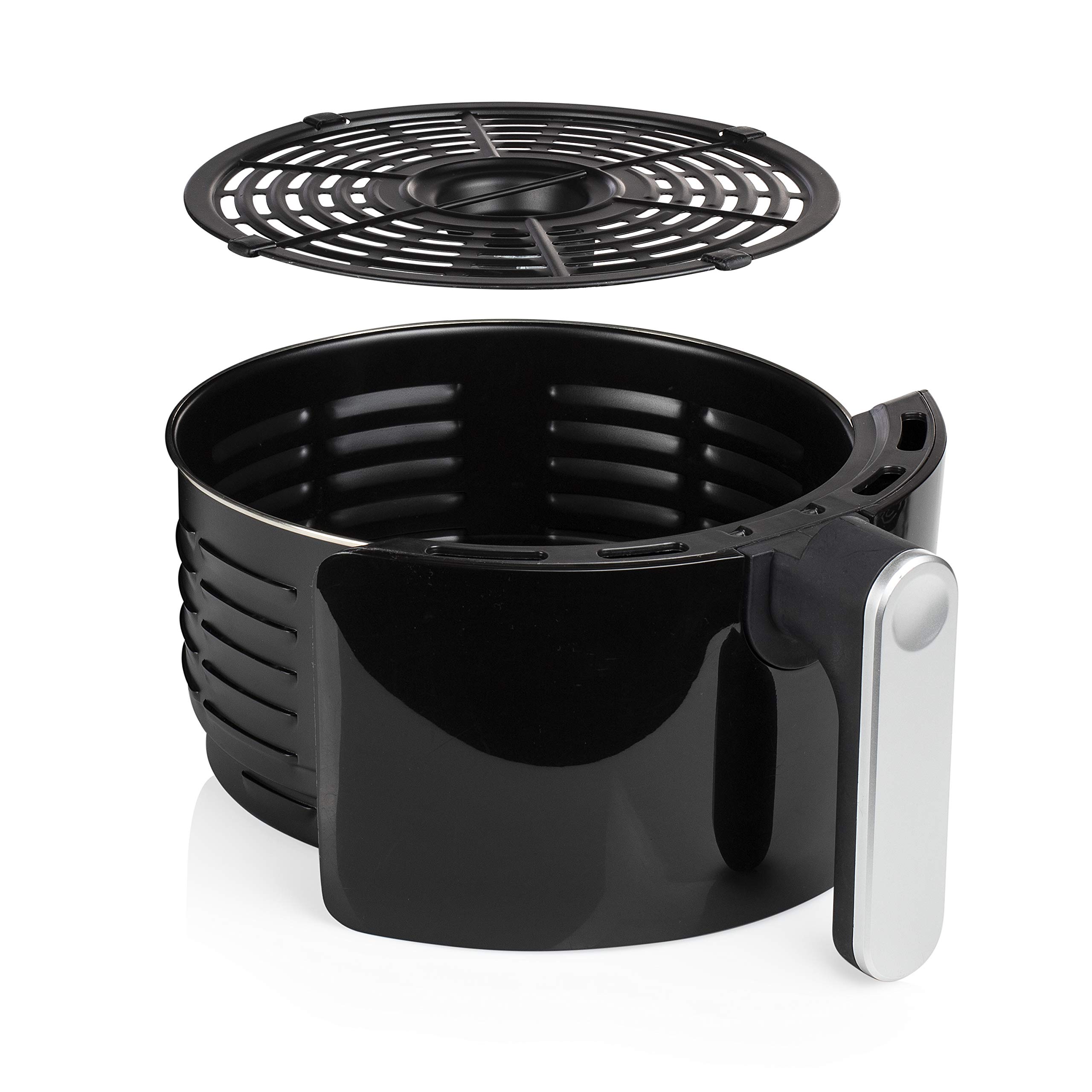 Princess 182025 Digital Aerofryer XXL - Freidora de Aire Caliente Fácil de Limpiar, Capacidad 4.5 Litros, 1500 W, Negro