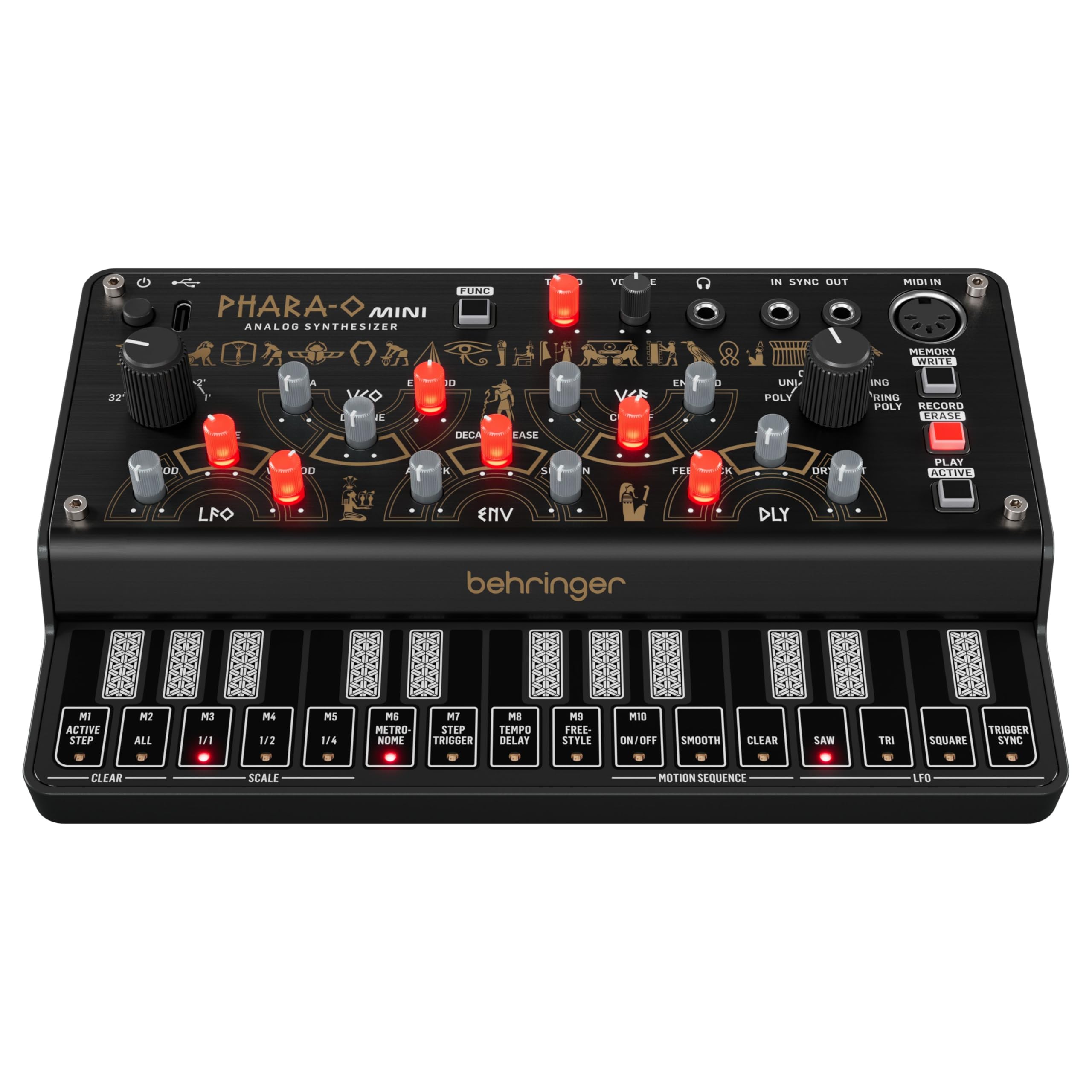 Amazon.com: Behringer PHARA-O MINI Mini Synthesizer for Compact