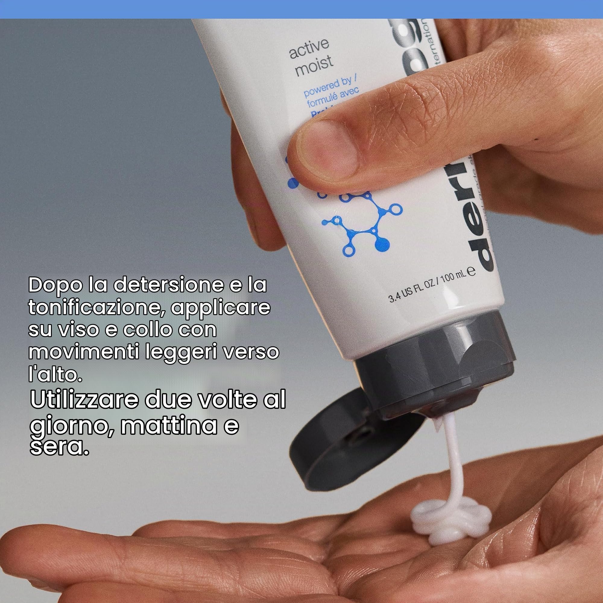 Dermalogica Active Moist Idratante per Pelle Mista a Grassa 50ml | Idratante leggero e senza olio che idrata e leviga la pelle da normale a mista.