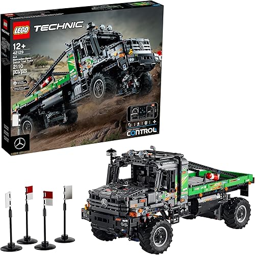 LEGO Technic 4x4 Mercedes-Benz Zetros Trial Truck 42129 controlado por aplicación, juego de juguetes de construcción para niños, niños y niñas a