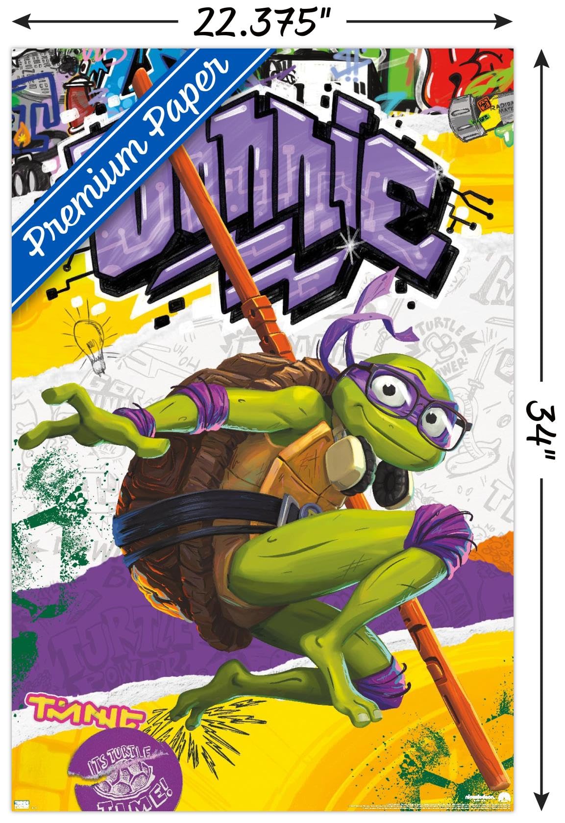 ドル誌 ピンナップ ポスター Amazon.com: Trends International Teenage Mutant Ninja Turtles