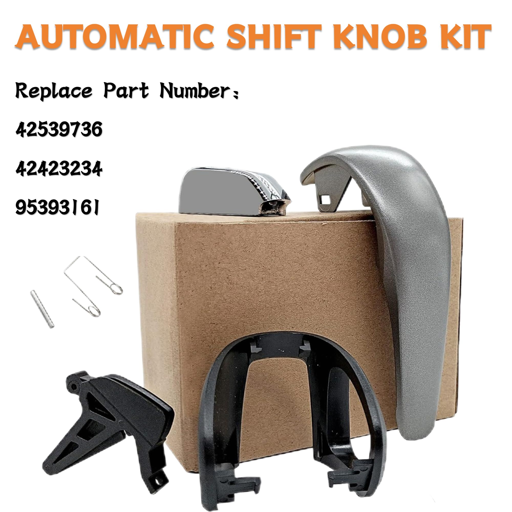 Amazon.com: PMFCA 42539736 Gear Knob Lever Cover, Automatic  