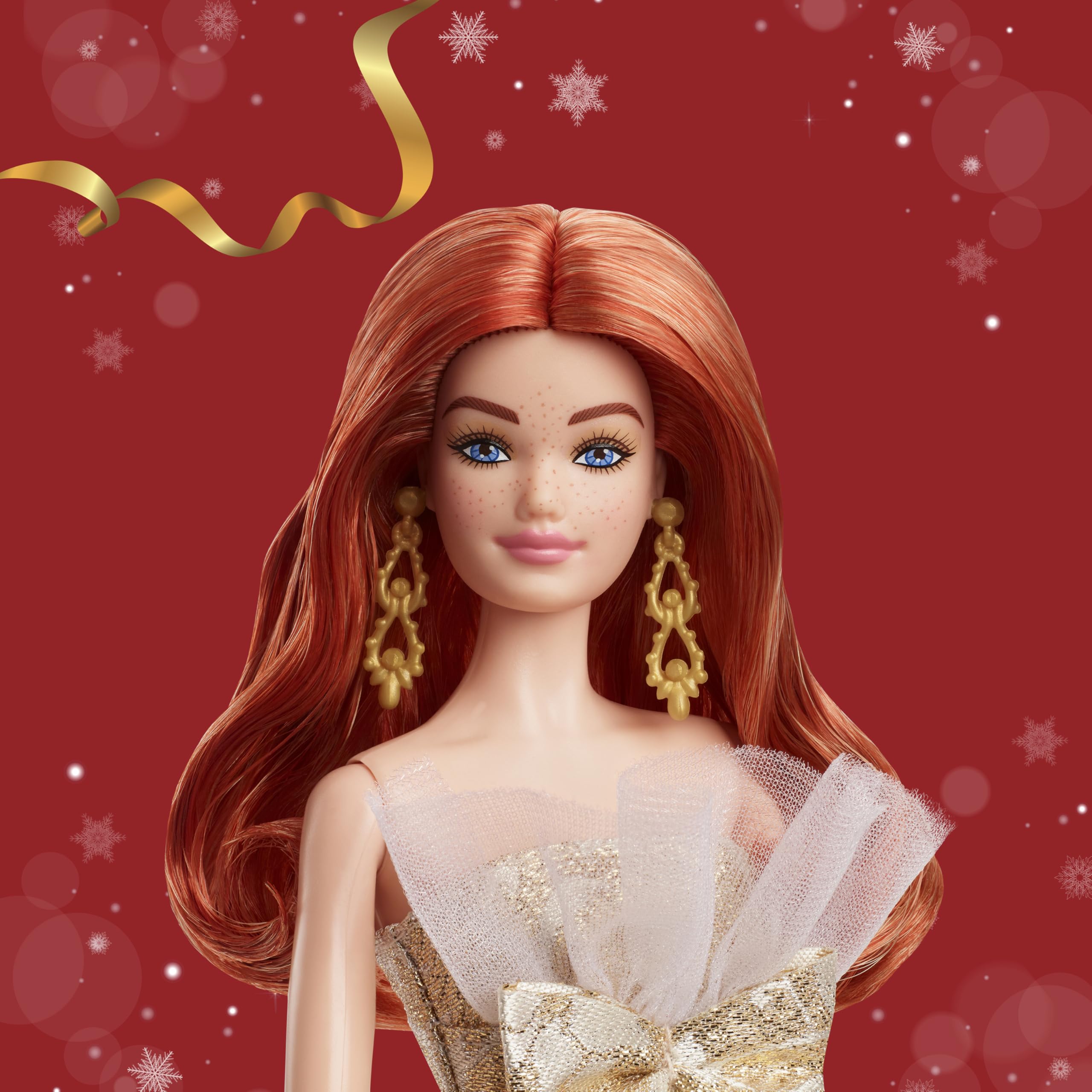 Amazon.co.jp: バービー(Barbie) ホリデーバービー レッドヘア