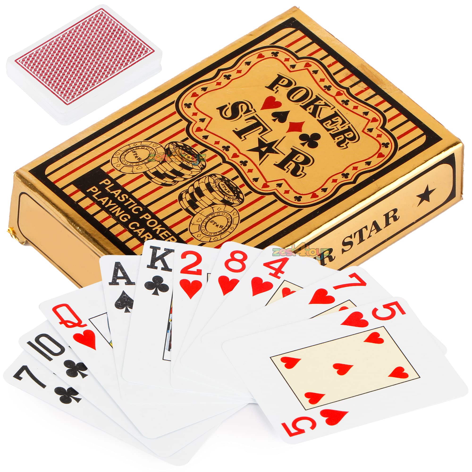 zest 4 toyz Poker Standard Playing Cards Games for Adult and Child