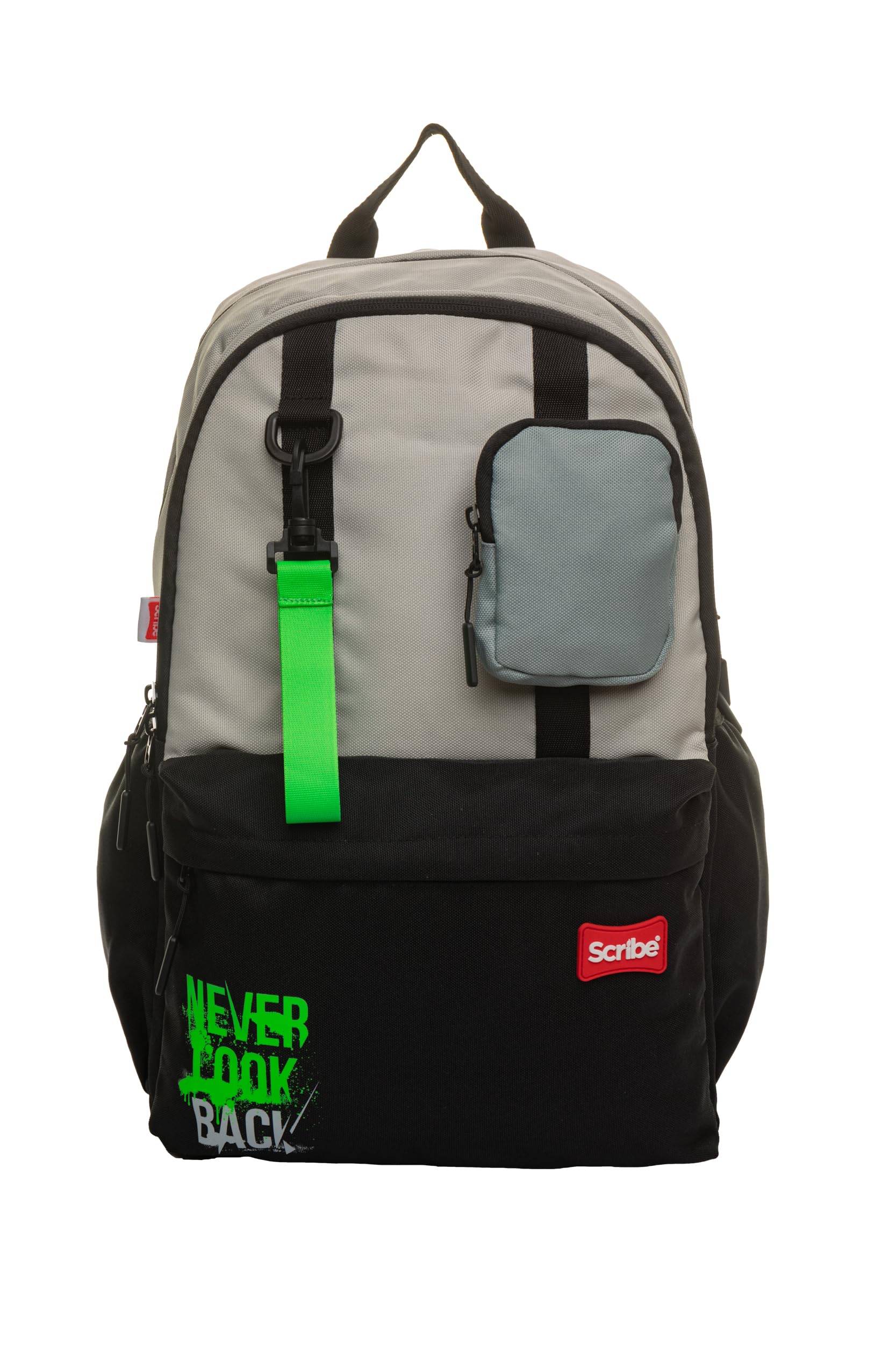 Scribe®, Mochila InBlack®, Escolar, Urbana y Juvenil, Ligera y Resistente, 17 litros, Modelo Never Look