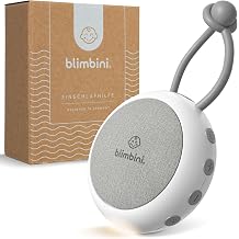 White Noise Machine Baby - Sleep Aid for Babies with Night Light - Rain Sounds for Falling Asleep Sea Noise & Sleep Music - Sound Machine for on the Go - White Noise Baby
