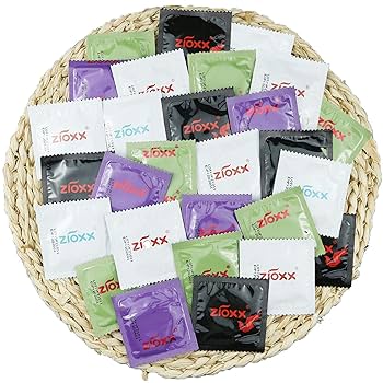 Amazon.com: Zioxx Mixed Pack Condoms 5-in-1 Extra Thin