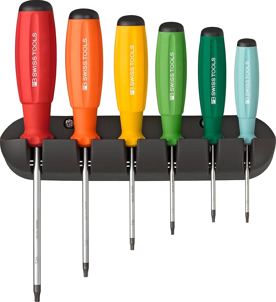 PB Swiss Tools Torx Screwdriver Set PB 8440 RB | 100% Swiss